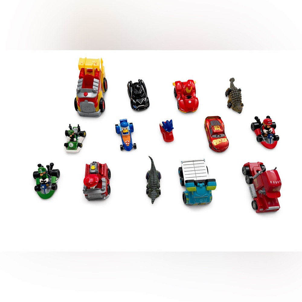 Kids Toy Vehicle Bundle Cars Trucks Racers